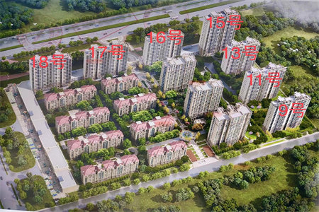 城南颐德花园3室2厅1卫115m2精装修