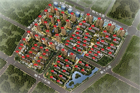 绿地城4室2厅2卫68.8万129m2毛坯出售